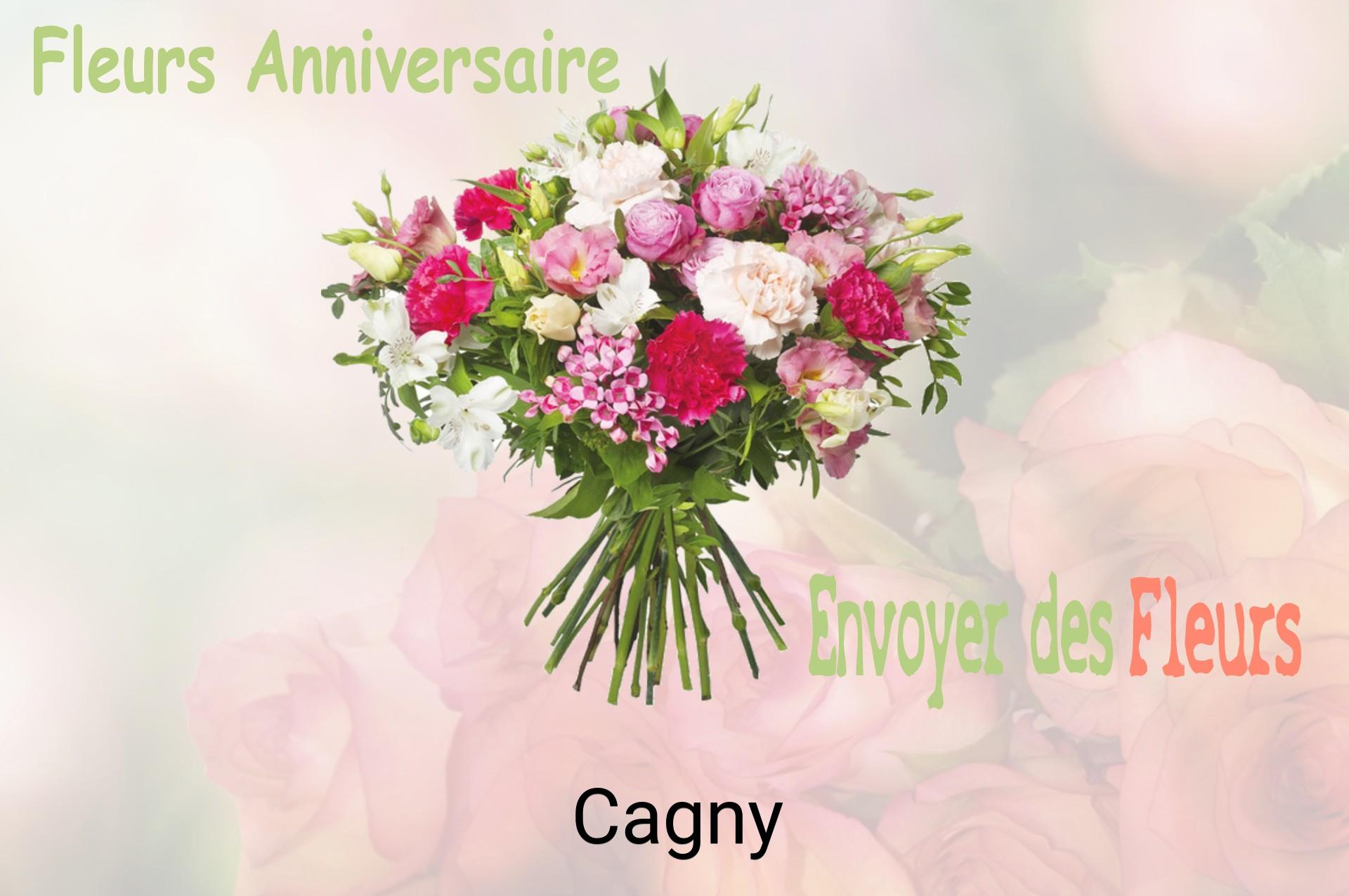 Bouquet de fleurs d’anniversaire livré à Cagny